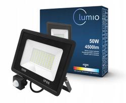 Prožektorius LED 50W 4500lm 4500K su judesio jutikliu
