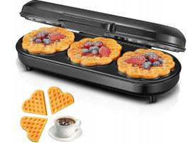 Vaflinė FOHERE AK-B054 1200 W juoda
