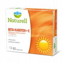 Maisto papildas NATURELL Beta karotinas su vitaminu E, 60 tablečių