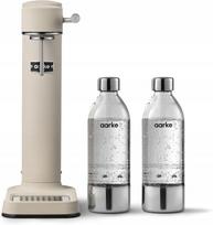 Aarke Carbonator 3 nerūdijančio plieno prisotintuvas, 2 BPA neturintys buteliai