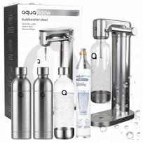 Vandens prisotinimo plieno CO2 cilindras, 3 vandens buteliams