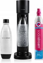Sodų gaminimo aparatas SodaStream Gaia Black su 1 l buteliu ir CO2 kasete