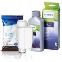 Nukalkinimo priemonė 250 ml ir vandens filtras Saeco AL-Inte+