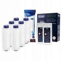 Rinkinys Delonghi: 6 filtrai AL-S002 ir nukalkinimo skystis EcoDecalk 200ml