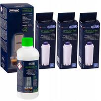 Nukalkinimo skystis 500 ml ir 3x DeLonghi SER3017 DLS C002 filtrai