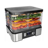 Vaisių, daržovių ir grybų džiovyklė PRIMAVEO PL, 450W, didelė, INOX, 2 vnt.