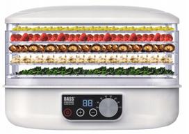 Grybų džiovyklė 250W, 5 sietai, LCD, reguliuojama temperatūra