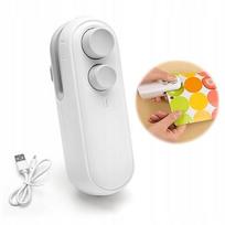 Plėvelės suvirinimo aparatas 2in1 mini, įkraunamas, maišeliams