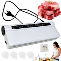 Vakuuminė suvirinimo ir pakavimo mašina, 130W, 2 funkcijos, folijos maišeliai, adapteriai