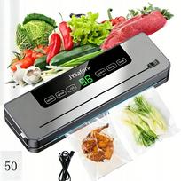 Automatinis vakuuminis maisto pakavimo aparatas, 5 režimai maišeliams