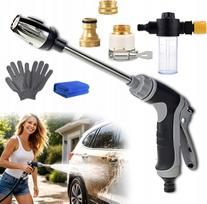 Aukšto slėgio plovimo pistoletas sodui, 7 vnt., metalinis jungtis