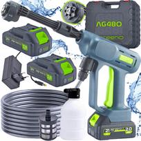 Aukšto slėgio plovimo įrenginys 60B belaidis, 2x2AH, 20V, savisiurbis