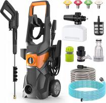 Aukšto slėgio plovimo įrenginys LIROPAU 200 bar 3000 W, 10 m žarna, 540 l/h