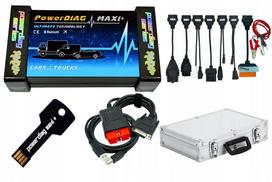 Diagnostikos testeris PowerDIAG MAXI+ ULTIMATE su 8 laidais ir lagaminu