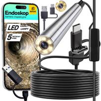 Endoskopinė kamera 3,9mm 5m USB-C, LED, Android, iOS