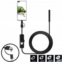 Endoskopinė inspekcinė kamera LED USB C, Full HD, 5,5 mm, 10 m