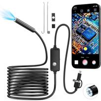 Endoskopinė inspekcinė kamera Android telefonui, PC, USB, 5 m, magnetas, veidrodis