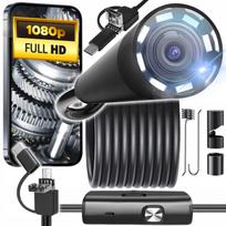Endoskopinė kamera 5m 3in1 Full HD PC PHONE ANDROID
