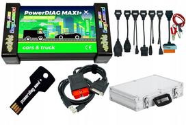 Diagnostinis testeris PowerDIAG MAXI+ su sąsaja, 8 asmeniniai kabeliai, WAL