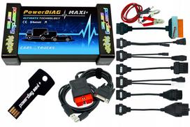 Diagnostikos testeris PowerDiag Maxi+ Ultimate Weight su 8 keleivių laidais
