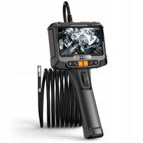 Endoskopas S10 su pasukama 360° galvute, 5″ Full HD, 2MP, 3,9 mm, 2 m