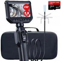Endoskopinė apžiūros kamera su besisukančia galvute 360°, 4,3" Full HD, 2 m