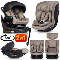 Automobilinės kėdutės su ISOFIX baze, 0–36 kg, 20 padėčių, 2 vnt.