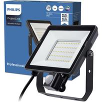 Lauko LED prožektorius 30W 3000K IP65 su judesio davikliu PHILIPS