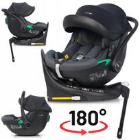 Automobilinė kėdutė su ISOFIX baze, I-Size, 0-13 kg, 0-87 cm, pasukama, reguliuojama