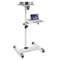 Mobilus projektoriaus staliukas su lentyna High Techly