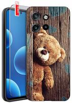 Dėklas Motorola Moto EDGE 50 Neo Patterns, silikoninis, su 9H stiklu
