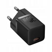 Įkroviklis Baseus GaN 5 Mini 30W USB-C PD 3.0 QC 3.0 su laidu