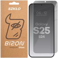 Privatumo stiklas Bizon Galaxy S25 / S24, 9H grūdintas stiklas