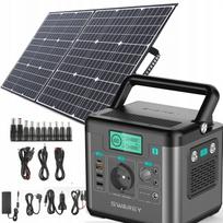 Nešiojama baterija 300W 60000mAh su saulės baterija QC3.0 Type-C PD65W+100WSOLAR