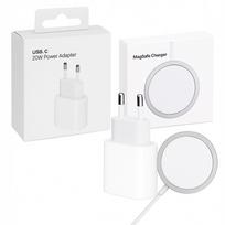 Indukcinis MagSafe įkroviklis Apple iPhone su USB-C kubu