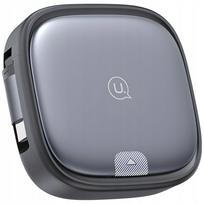 Ištraukiamas 3in1 laidas USAMS US-SJ650 microUSB USB-C Lightning 60W