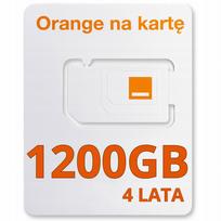 Mobiliojo interneto SIM kortelė Orange LTE 4G 5G 1200GB 4 metams maršrutizatoriui
