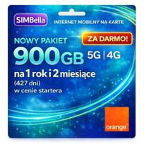 Mobilusis internetas Orange 900GB 400 dienų, 4G/5G maršrutizatoriui, GPS, kamerai, planšetiniam kompiuteriui, signalizacijai