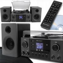 Plokštelių grotuvas Soundmaster MCD1950SW 33/45/78 FM BT MP3 2x10W