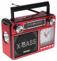 Nešiojamas radijas virtuvei, Bluetooth, žibintuvėlis, laikrodis, USB, SD, TF, MP3 1085