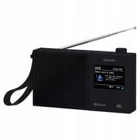 Skaitmeninis radijas SENCOR DAB+ FM RDS SRD 7790B, LCD 2,4, Bluetooth, įkraunamas
