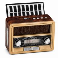 Nešiojamas retro stiliaus virtuvės radijas su Bluetooth, USB ir FM