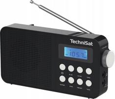 Nešiojamas radijas TechniSat CLASSIC 110 su FM, žadintuvu ir laikrodžiu, veikia su baterijomis
