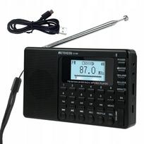Nešiojamas radijas Retekess V115P, AM FM SW, 1800 mAh, su avarine žibintuvėliu