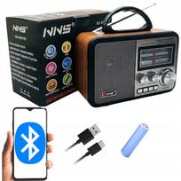 Nešiojamas retro virtuvės radijas su Bluetooth, AM, FM, SW