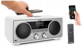 Internetinė radija TechniSat DIGITRADIO 602 CD DAB+ FM Bluetooth 70W balta