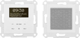 Radijo imtuvas FM DAB+ su Bluetooth, žadintuvas, montuojamas rėmeliui ar lizdui