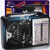 Virtuvinis nešiojamas radijas FM AM USB 230V, veikiantis su baterijomis