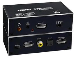 HDMI 2.1 į TOSLINK keitiklis ATMOS 7.1 eARC HDCP 2.3 8K 4K 120Hz