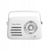 Radijo Bluetooth kolonėlė FM Vintage Cuisine chromo balta